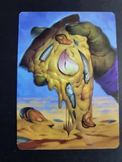 Island (Gold Stamped) 38/54 Art Card MTG Ninja Turtles - Image 1