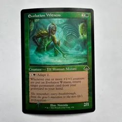 Evolution Witness (Retro Frame) 424 NM Foil C Modern Horizons 3 MTG - Image 1