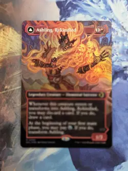 Ashling, Rekindled / Ashling Rimebound | Lorwyn Eclipsed | 290 Foil Borderless - Image 1