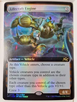 Lifecraft Engine - FOIL - Buy-A-Box Promo - Magic the Gathering MTG Nice! - Image 1
