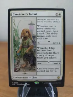 ​MTG - Caretaker's Talent - Bloomburrow - Regular Non Foil NM - Image 1