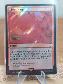 1x Chaos Warp, Surge Foil, Final Fantasy, Magic MTG NM - Image 1