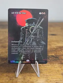 All Will Be One (Borderless) #8 Mythic MTG PZA M 0008 NM Foil - Image 2