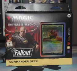 Universes Beyond: Fallout Commander Deck - Hail Caesar MTG - Brand New Sealed - Image 1