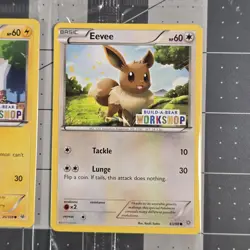 Pokemon Sealed Build A Bear Promo Eevee And Pikachu 63/98 20/108 Cards - Image 3