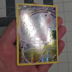 Pokemon TCG Mew Black Star Promos XY110 Holo Card LP Condition - Image 2