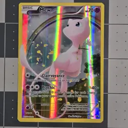 Pokemon TCG Mew Black Star Promos XY110 Holo Card LP Condition - Image 5