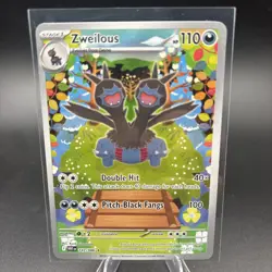 POKEMON - ZWEILOUS - 147/086 - ILLUSTRATION RARE - S&V WHITE FLARE - Image 1