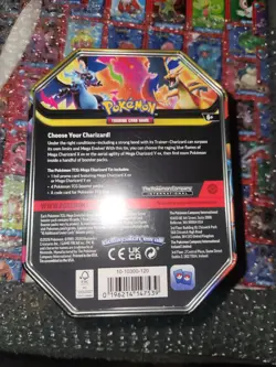 Pokemon TCG Mega Charizard EX tin - Image 4