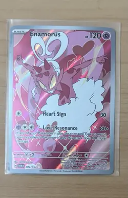 Pokemon Enamorus 180/167 Sv06: Twilight Masquerade Illustration Rare Holo - Image 1