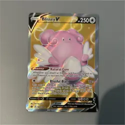 Pokemon Blissey V Full Art Ultra Rare Holo 250 HP Chilling Reign 182/198 - Image 1
