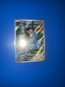 Pokemon Charmander SVP Black Star Promos Promo Full Art Holo Basic 044 60 HP 30 - Image 1