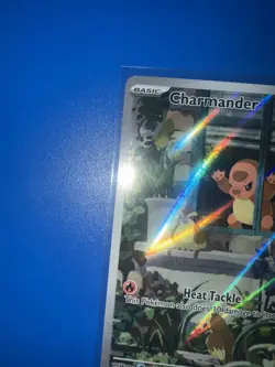 Pokemon Charmander SVP Black Star Promos Promo Full Art Holo Basic 044 60 HP 30 - Image 3