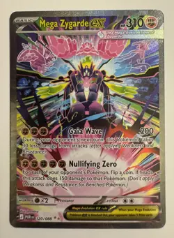 Mega Zygarde ex SIR - ME: Perfect Order 120/088 Pokemon TCG - Image 1