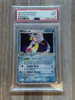 2005 Pokemon EX Emerald Milotic ex #96 PSA 9 Mint - Image 1