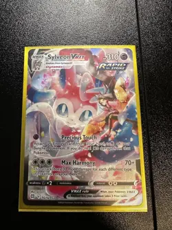 Pokemon Sylveon VMAX TG15/TG30 Ultra Rare Rapid Strike Holo Swsh09 - Image 1