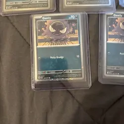 Pokemon TCG - Ascended Heroes - 5 Card Lot- Gastly - 123/217 - Cosmos Holo Promo - Image 2