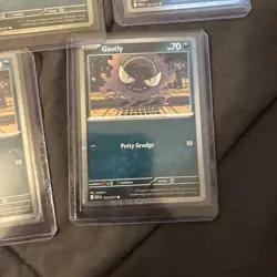 Pokemon TCG - Ascended Heroes - 5 Card Lot- Gastly - 123/217 - Cosmos Holo Promo - Image 3