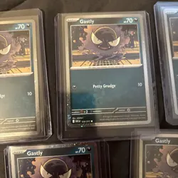 Pokemon TCG - Ascended Heroes - 5 Card Lot- Gastly - 123/217 - Cosmos Holo Promo - Image 5