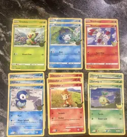 Pokemon Tcg First Partner Pack, Lot of 15 Jumbo Promos From Celebrations! NM - Image 1