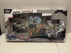 Pokemon Unova Heavy Hitters Premium Collection Box Black Bolt & White Flare Seal - Image 1