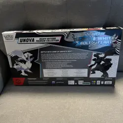 Pokemon Sealed Black Bolt & White Flare Unova Heavy Hitters Premium Collection - Image 2