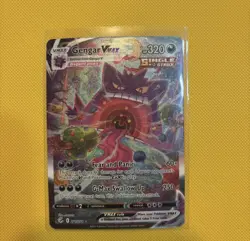 Pokemon Gengar VMAX 271/264 Fusion Strike Secret Rare Alt Art Holo 320 HP - Image 1