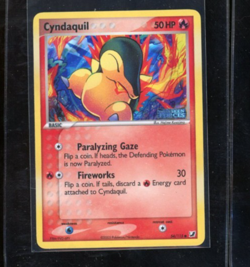 Pokemon Cyndaquil 54/115 Unseen Forces Reverse Holo 2005 50HP Common - Image 1