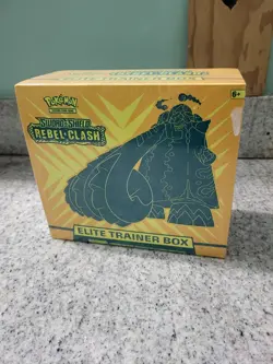 Pokemon Sword and Shield Rebel Clash Elite Trainer Box New - Image 1