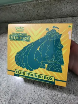 Pokemon Sword and Shield Rebel Clash Elite Trainer Box New - Image 2