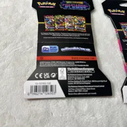 4X POKEMON MEGA EVOLUTION PHANTASMAL FLAMES SLEEVED BOOSTER PACKS FULL ART SET4 - Image 5