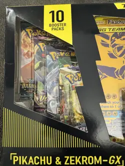 Nintendo Pokemon TCG Pikachu and Zekrom-GX Tag Team Premium Collection - Image 2