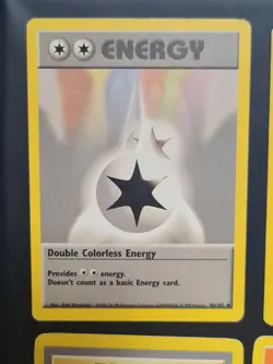Base Set Energy 96, 97, 102/102 & Clefairy Doll 70/102 - Pokemon TCG - Image 2