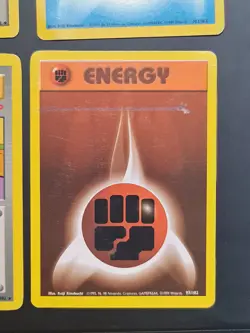 Base Set Energy 96, 97, 102/102 & Clefairy Doll 70/102 - Pokemon TCG - Image 5
