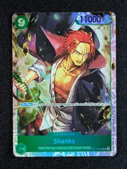 2025 One Piece SHANKS #ST16-004 Premium Booster The Best Vol 2 English - Image 1