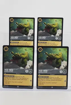 Disney Lorcana Tick-Tock - Relentless Crocodile 191/204 Archazia's Island 4 Card - Image 1