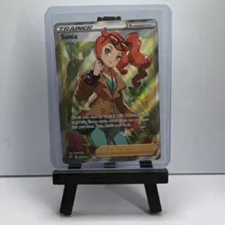 Pokemon Sonia Trainer Supporter Full Art Holo 192/192 Rebel Clash Card - Image 1