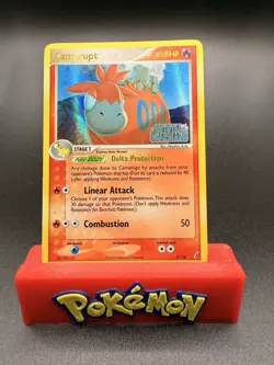 Camerupt - 3/100 - Pokemon Crystal Guardians Reverse Holo Card LP - Image 1