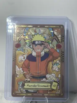 Kayou Naruto NRSA01-SP-001L5 Naruto Uzumaki SP Card English Heaven Scroll NM - Image 2