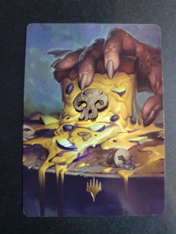 Swamp (Gold Stamped) 39/54 Art Card MTG Ninja Turtles - Image 1
