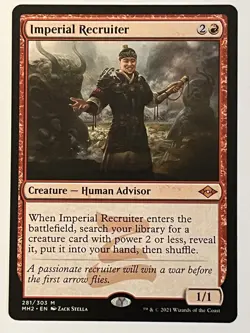 Imperial Recruiter Modern Horizons 2 Non-Foil MTG NM - Image 1