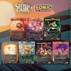 MTG Secret Lair x Sonic the Hedgehog: Super Sonic Bundle Non-Foil Early Ship - Image 3