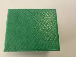 MTG Legion Storage Deck Box Dragon Scale Green Rare HTF - Image 1