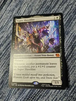 Super Shredder Teenage Mutant Ninja Turtles Regular Magic the gathering - Image 3