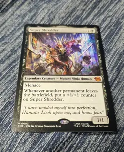 Super Shredder Teenage Mutant Ninja Turtles Regular Magic the gathering - Image 4