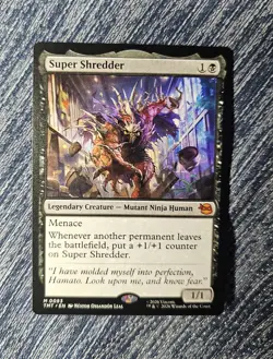 Super Shredder Teenage Mutant Ninja Turtles Regular Magic the gathering - Image 5