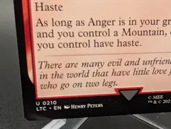 Anger Commander: the Lord of the Rings: Tales of Middle-Earth Regular - Image 2