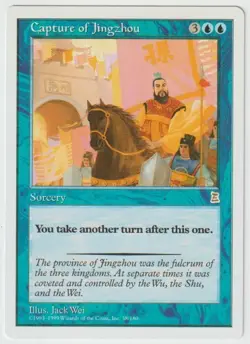 MAGIC THE GATHERING CAPTURE OF JINGZKOU 3 KINGDOMS EDITION MINT/NEAR MINT - Image 1