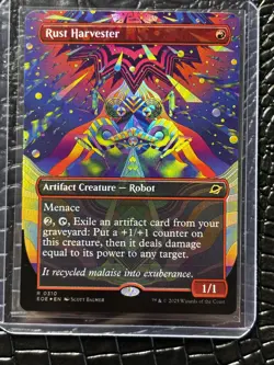 Rust Harvester (Borderless) Edge of Eternities Foil NM - Image 1