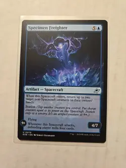 Specimen Freighter - Edge of Eternities - NM - Uncommon - Spacecraft - Image 1